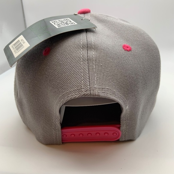 Essencial Key West Florida Conch Republic Embroidered Snapback Hat Gray/Pink - Picture 10 of 16